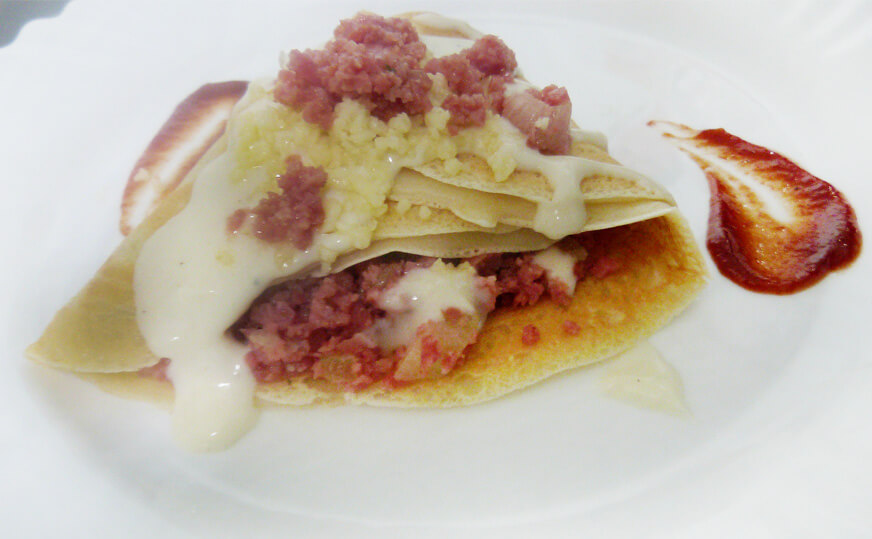 Buffet de crepe francês em domicílio